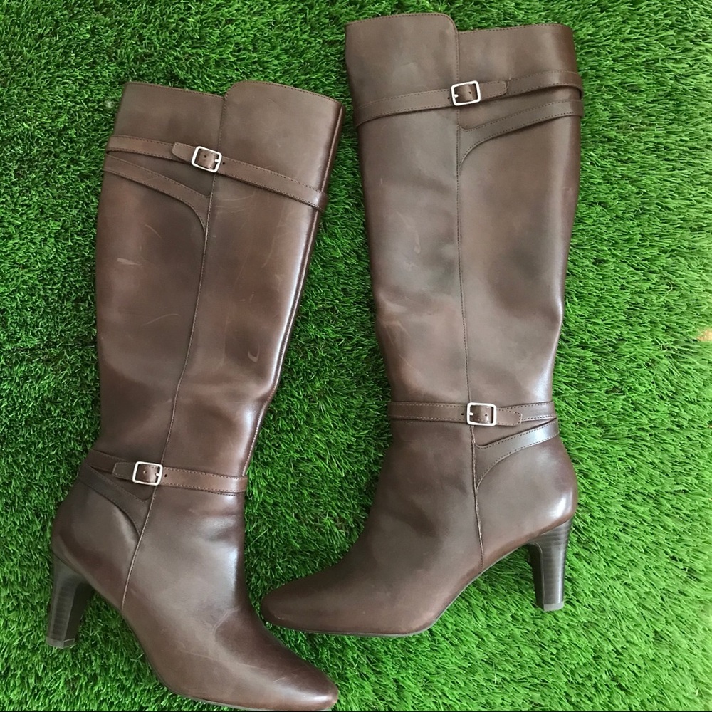 Ralph Lauren Brown High Boots